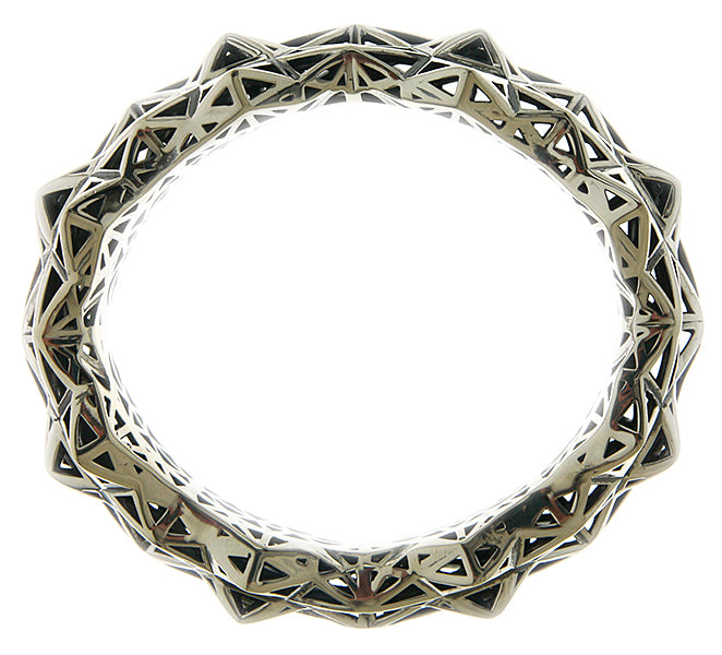 Stellated Sterling Silver Bracelet - John Brevard