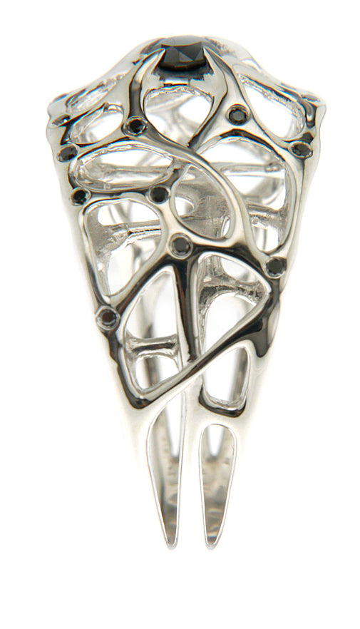 Sterling Silver Web Ring - John Brevard