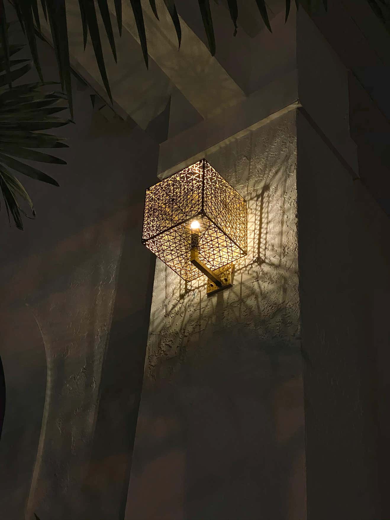 Custom Tetrahedral Cubic Fractal Sconce