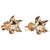 Helix Diamond Gold Stud Earrings - John Brevard