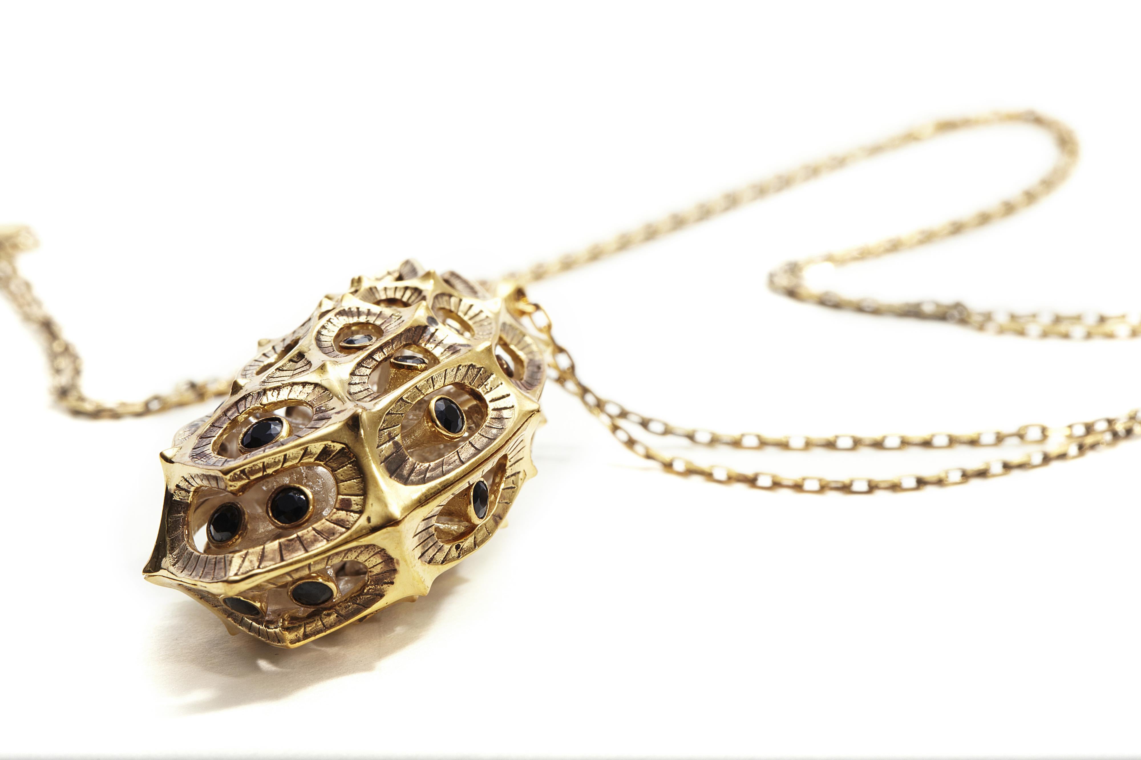 Morph Black Diamond Pendant - John Brevard