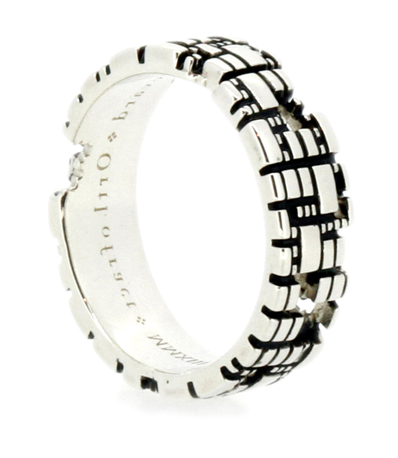 Orthofract Silver Ring