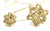 Frame Diamond and 18k Gold Pendant
