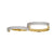 Fabri Infinity Single Loop Diamond and 18k Gold Ring - John Brevard