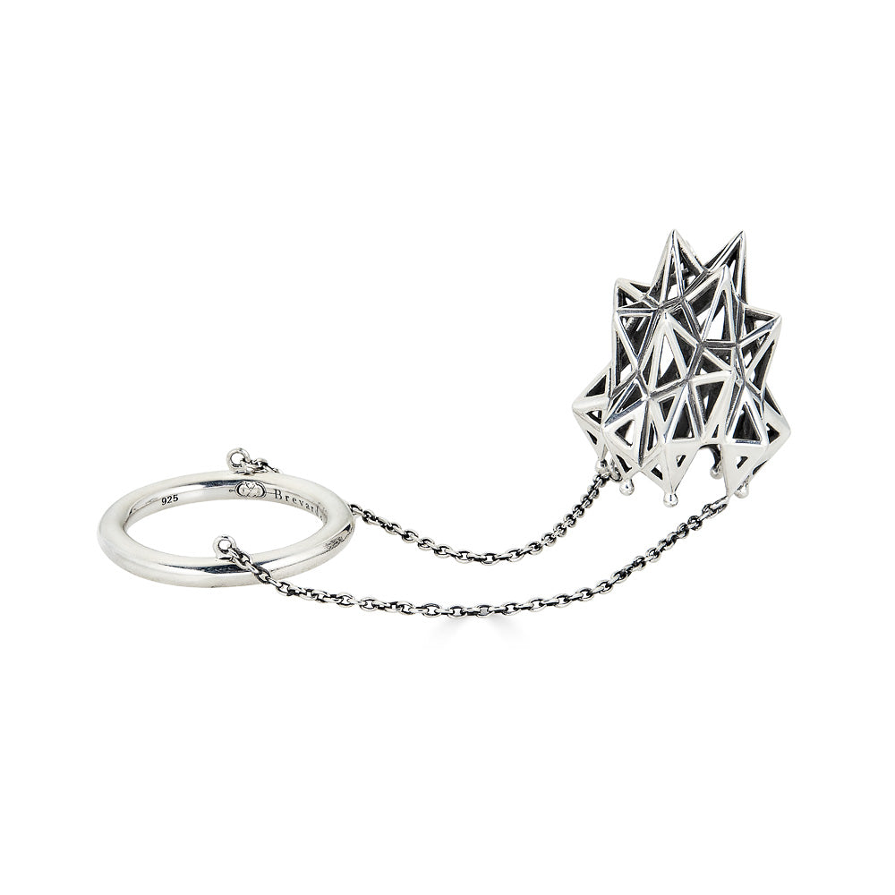 Stella Thimble Silver Ring - John Brevard