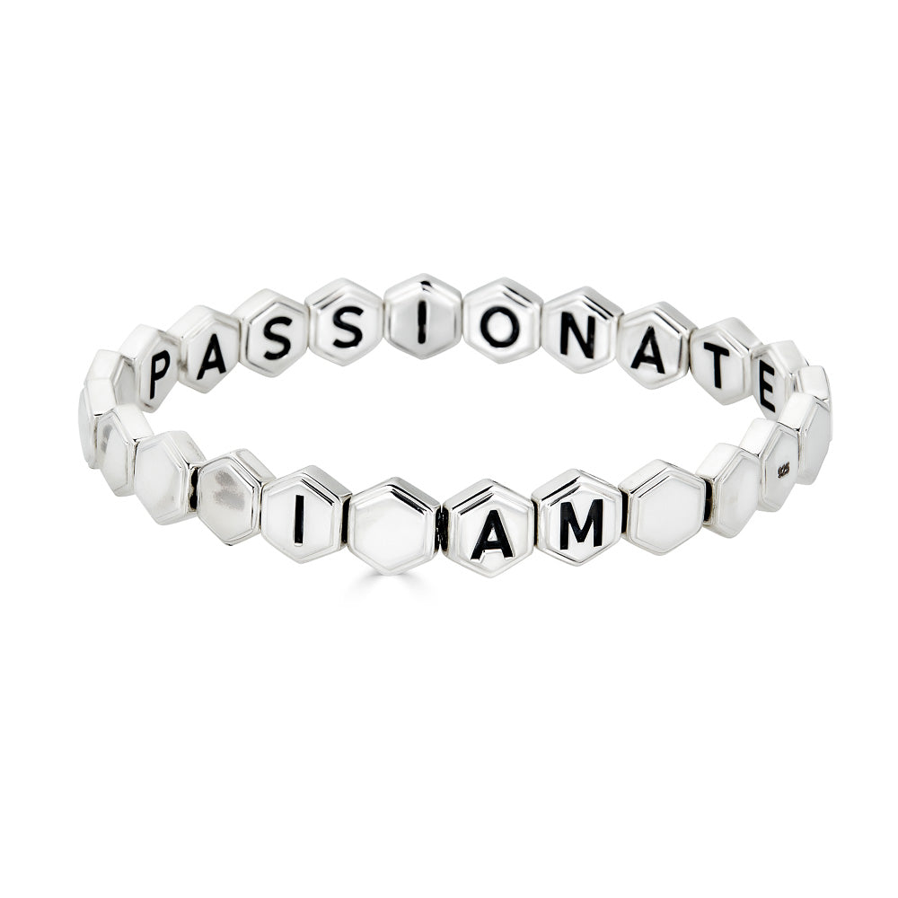 I AM PASSIONATE Affirmation Bracelet - John Brevard