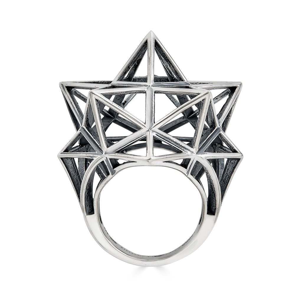 Framework Star Silver Ring - John Brevard