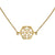 Snowflakes Independence Gold Necklace - John Brevard