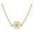 Snowflakes Romance Gold Necklace - John Brevard