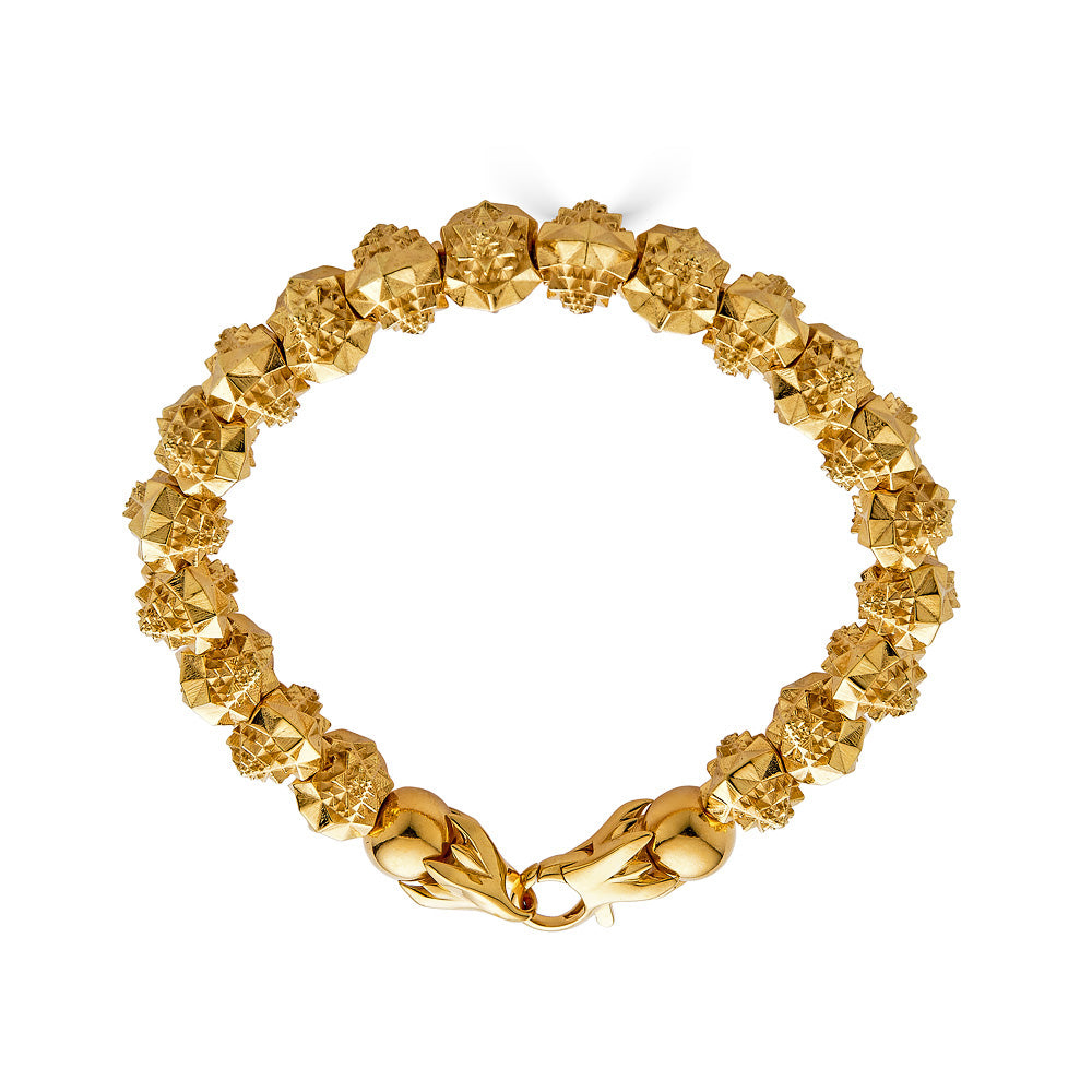 Temple 18K Gold Bracelet