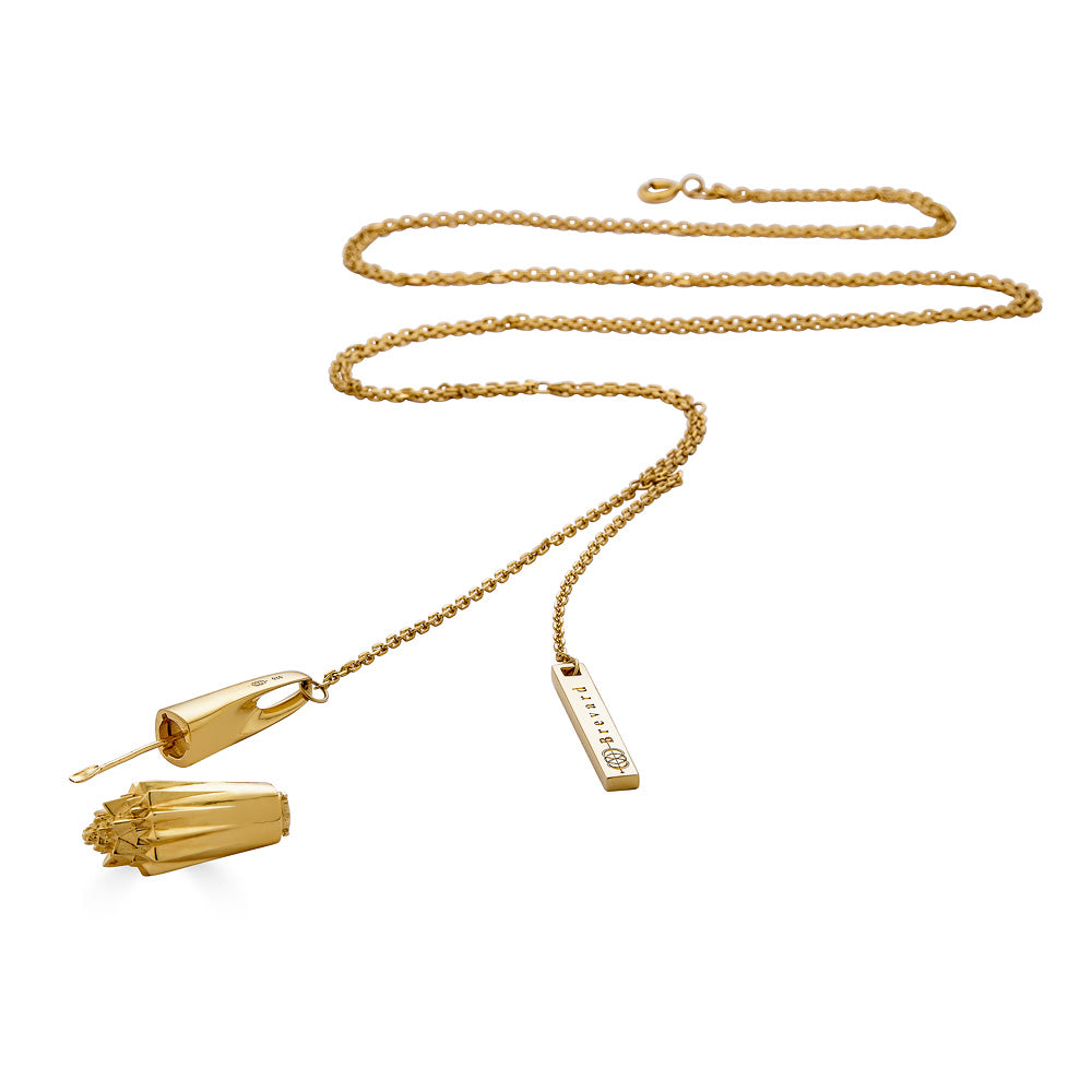 Sacred Medicine 18K Gold Necklace