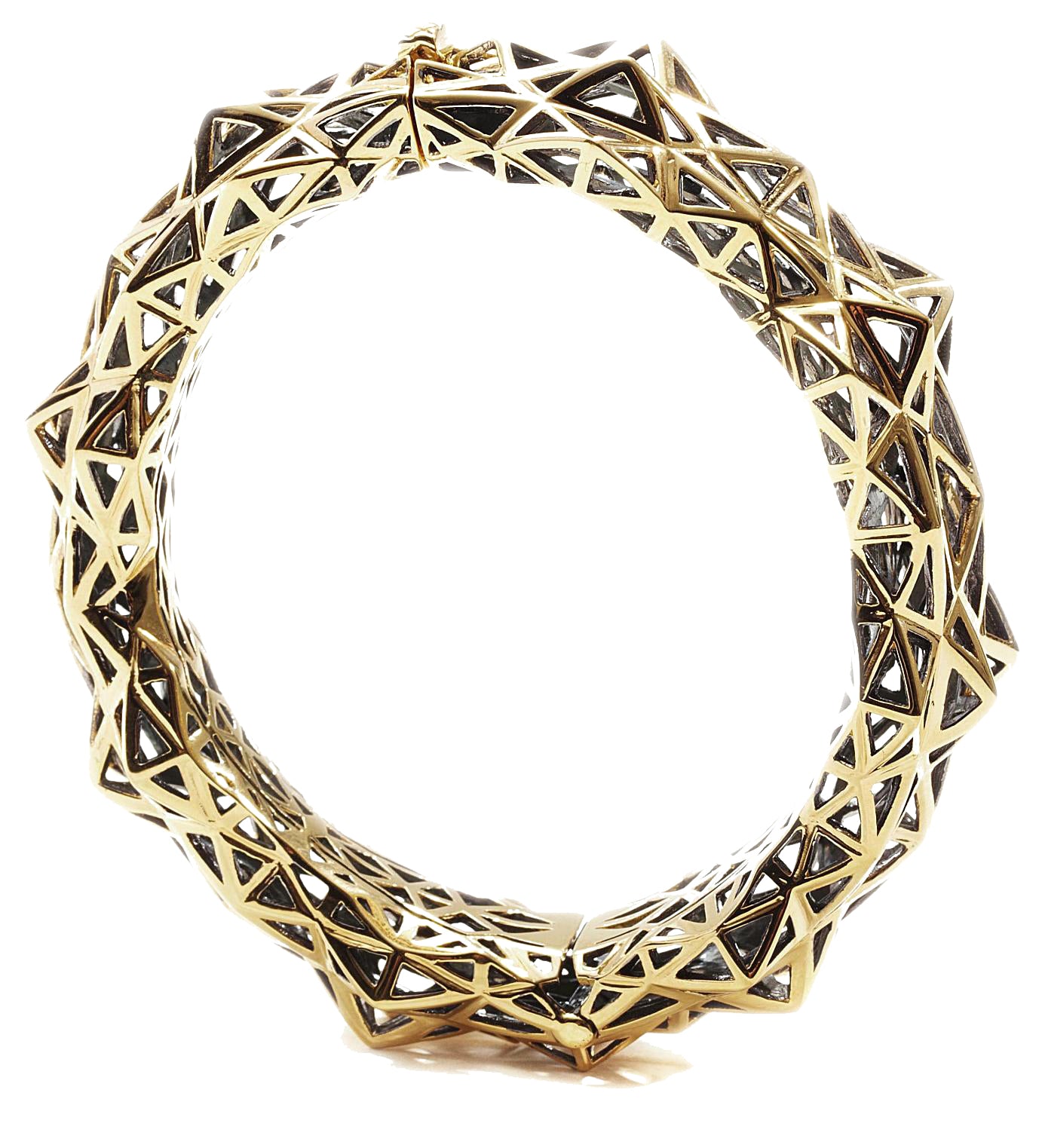 Stellated Gold Bracelet