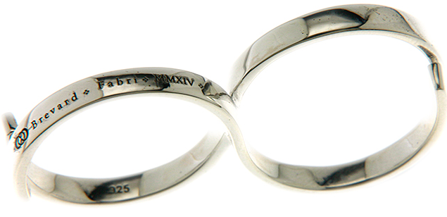 Adjustable infinity ring hotsell