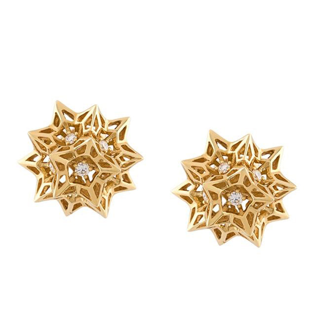 Buy Stylish Gold Earrings Online In India