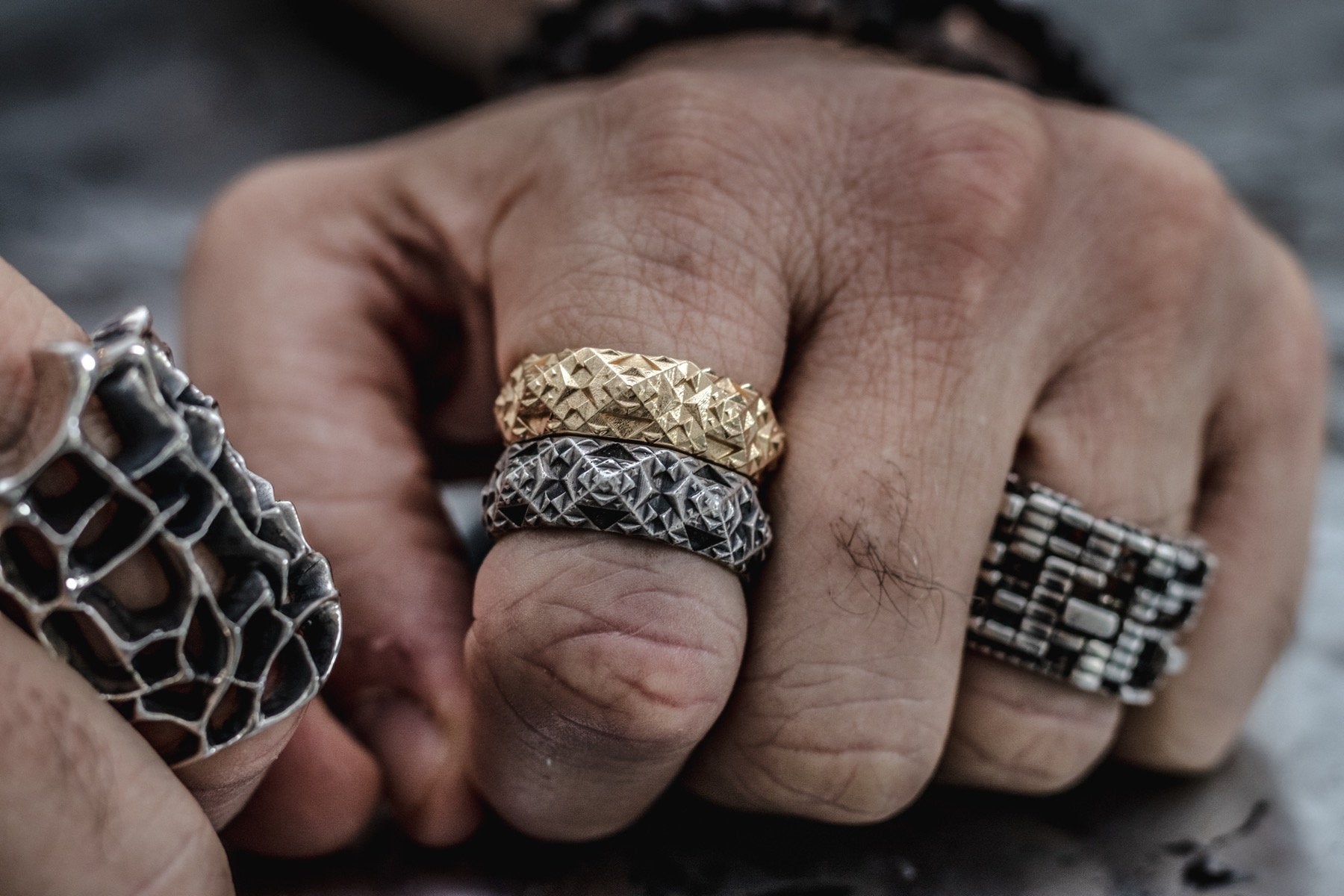 Customizable Sacred Band Ring - John Brevard