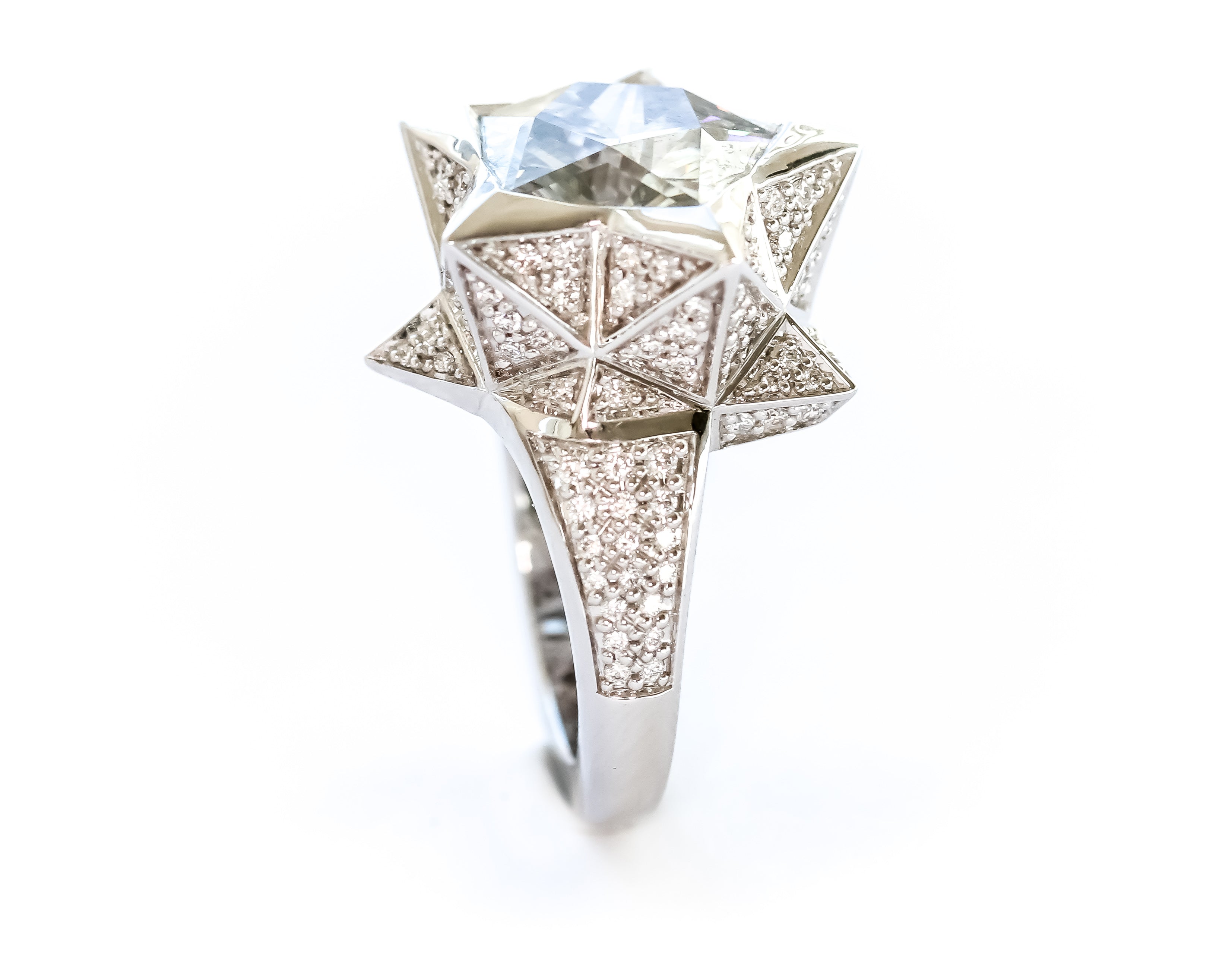 Star Engagement Ring - John Brevard