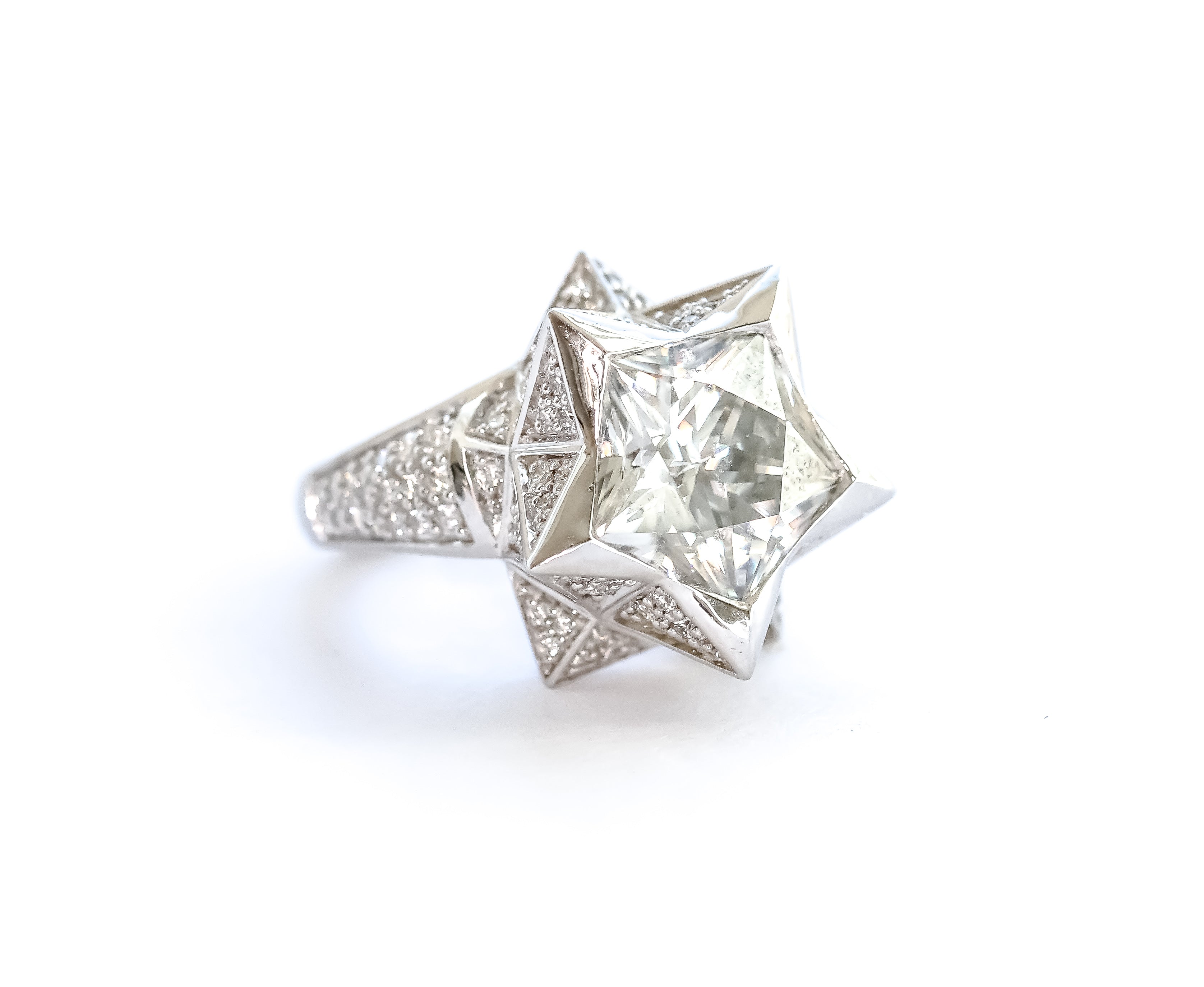 Star Engagement Ring - John Brevard