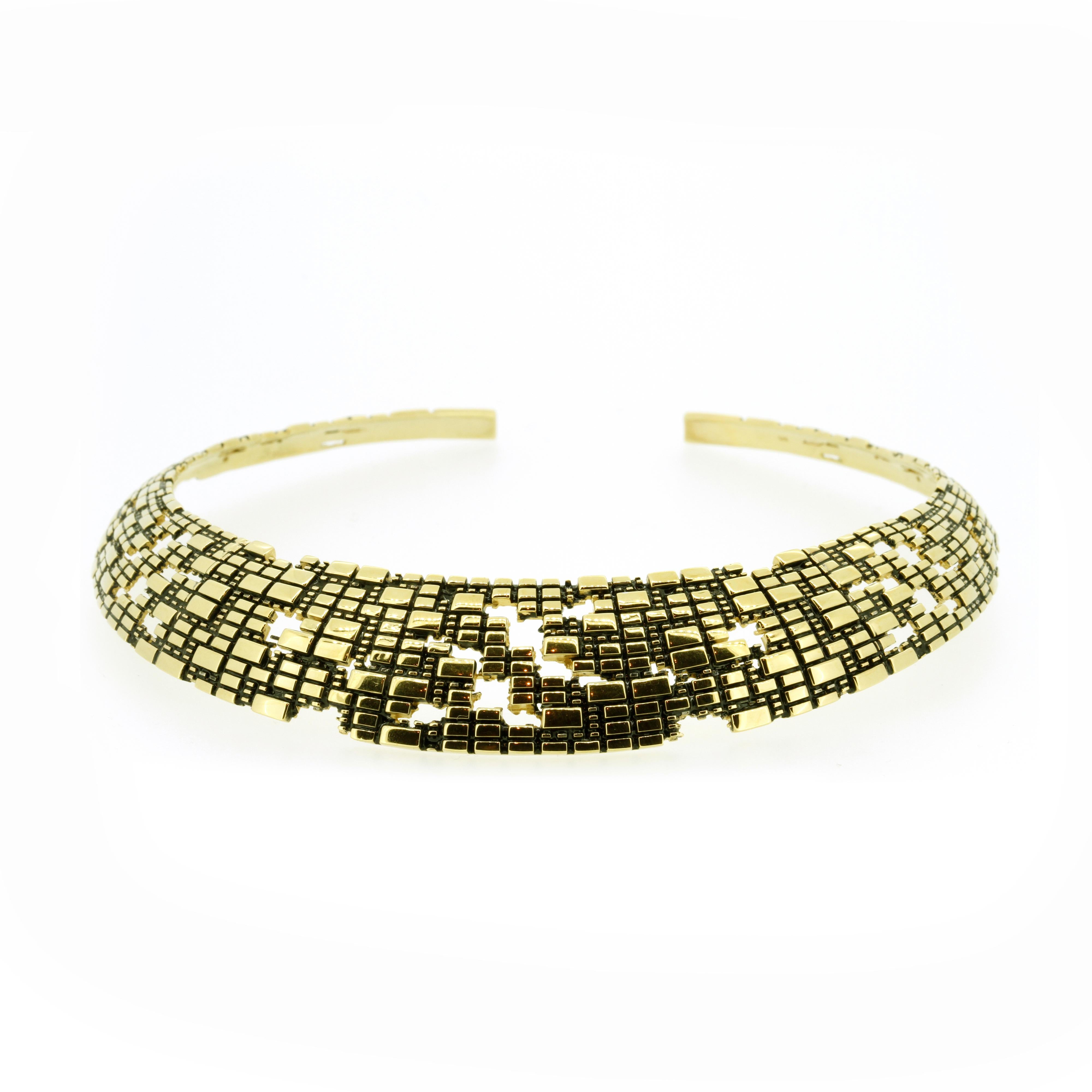 Brevard Torus 18k Gold Collar