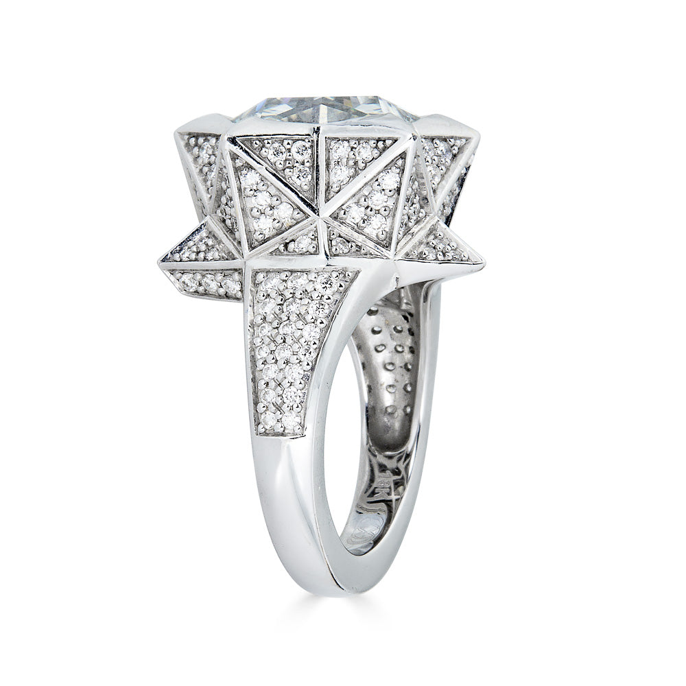 Star Engagement Ring - John Brevard