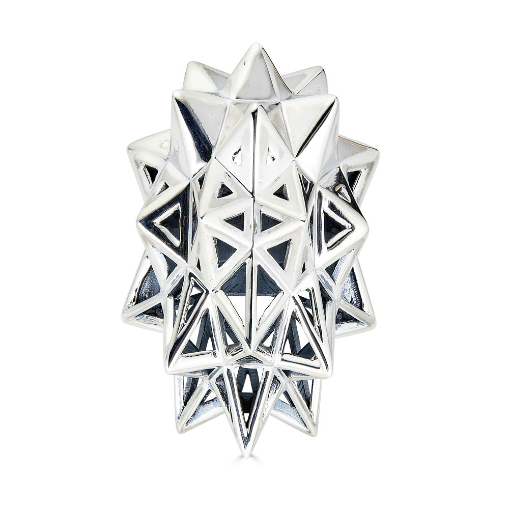 Stellated Star Silver Ring - John Brevard