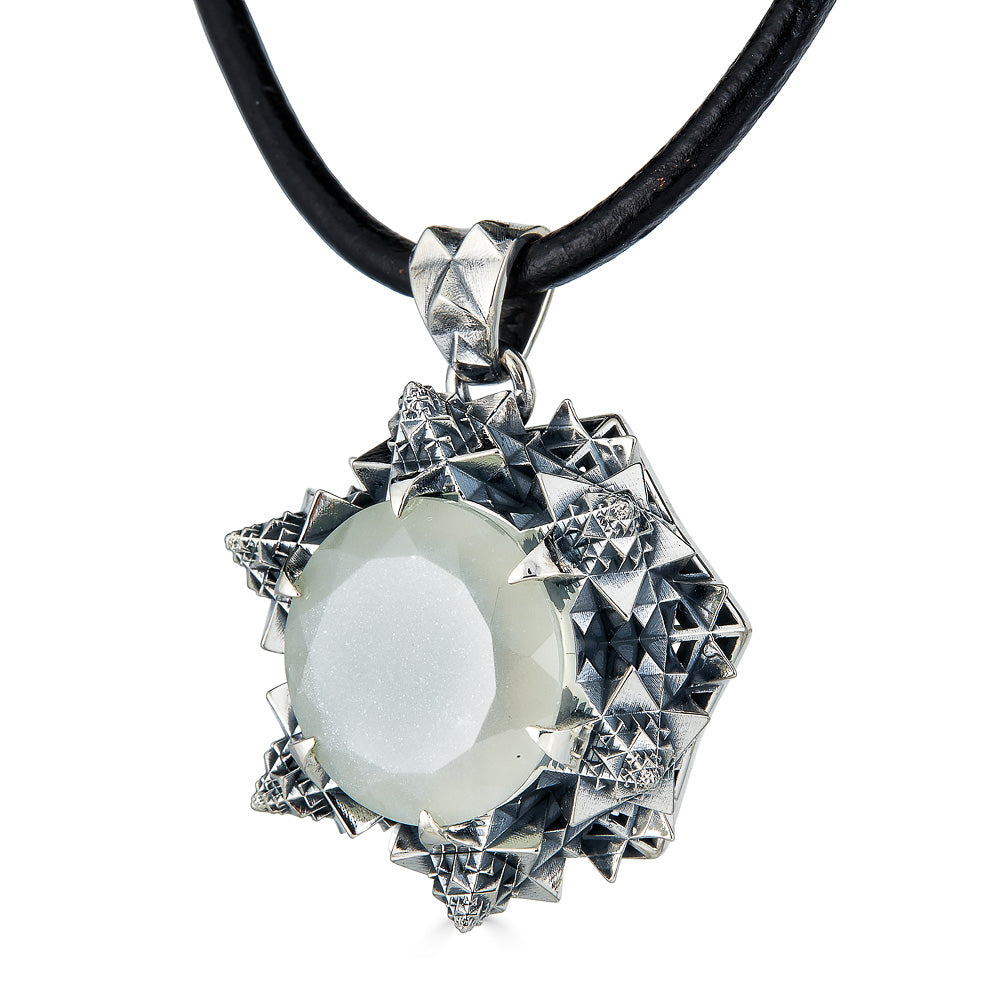 Thoscene New Beginning Pendant with Moonstone - John Brevard