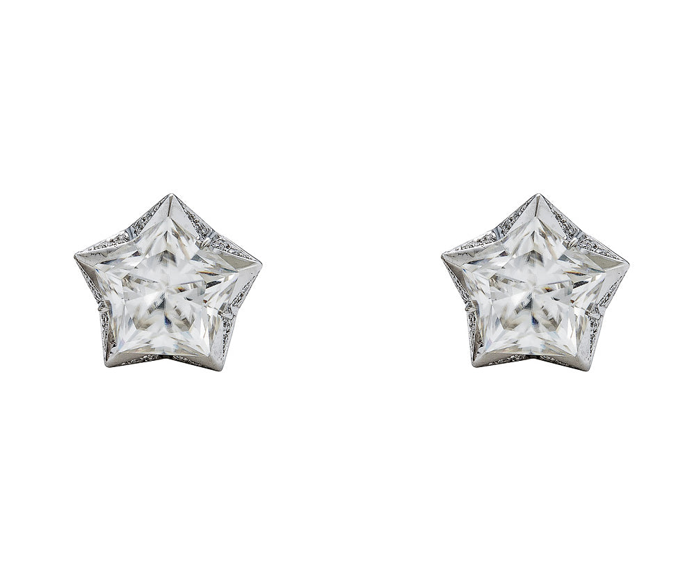 Starlight Platonic Gold Earrings - John Brevard