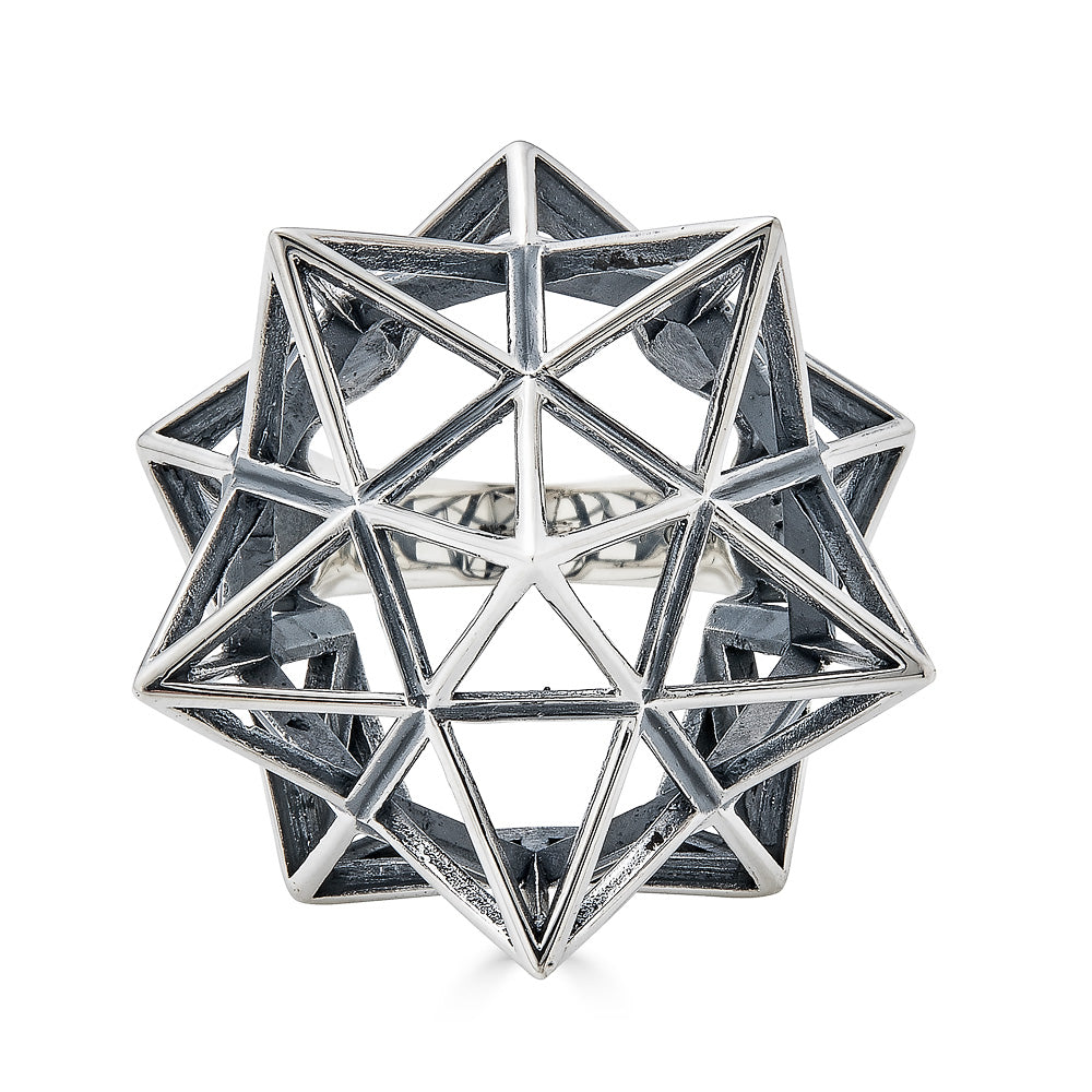 Framework Star Silver Ring - John Brevard