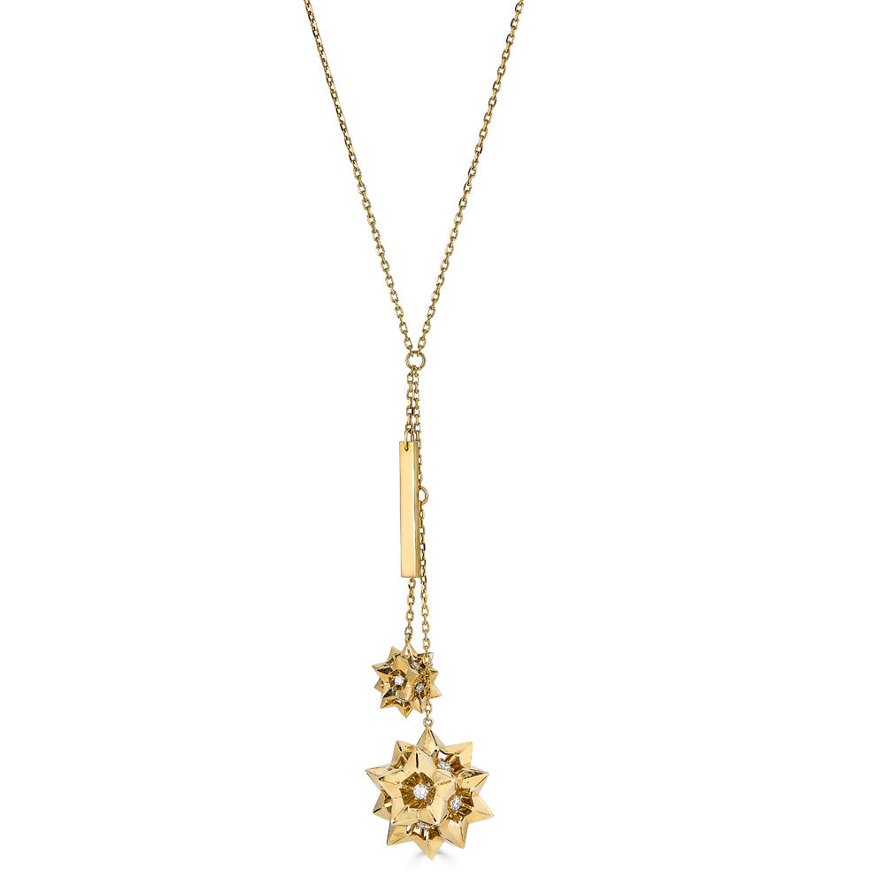 Helix Diamond Gold Pendant - John Brevard