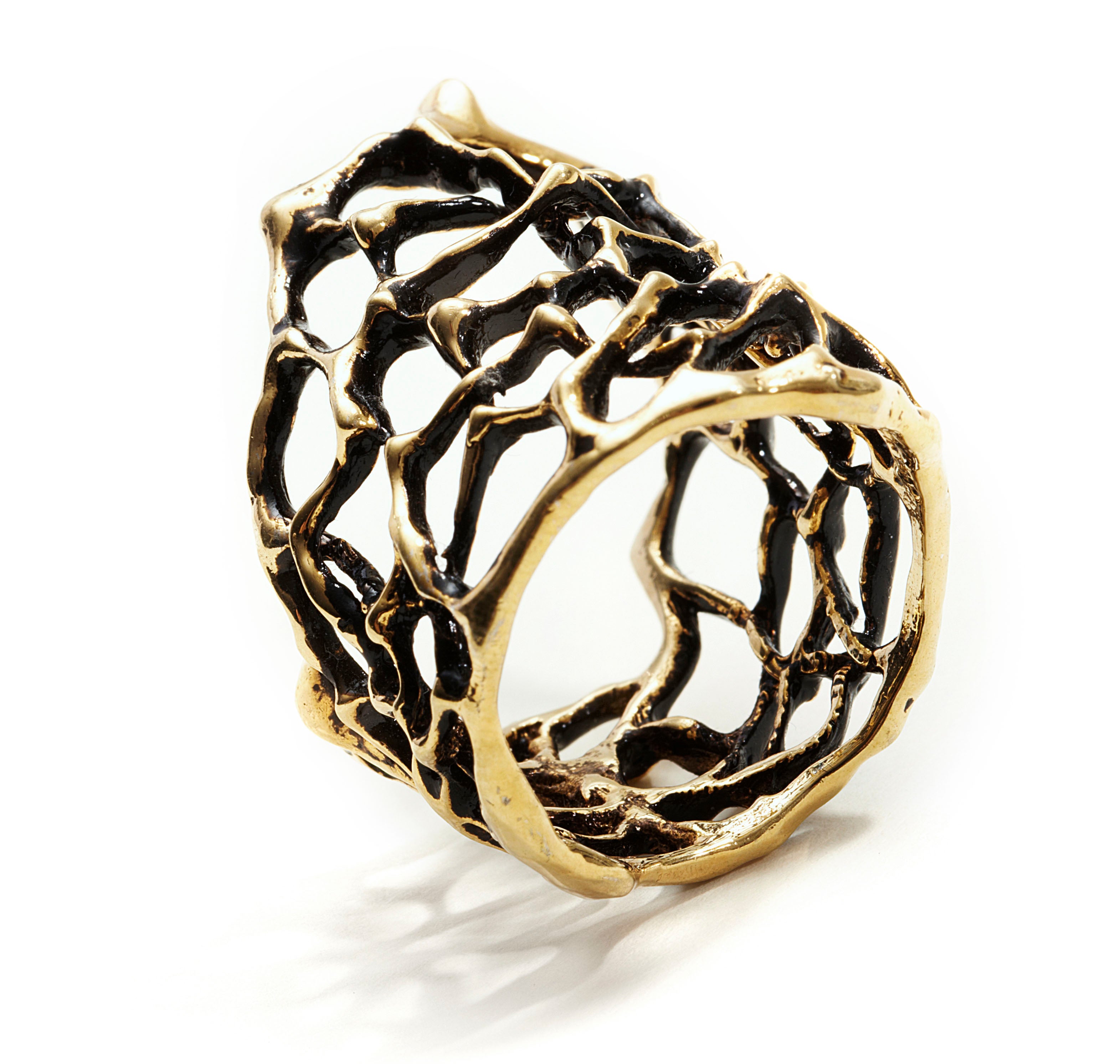 Thorn Slender Gold Ring - John Brevard