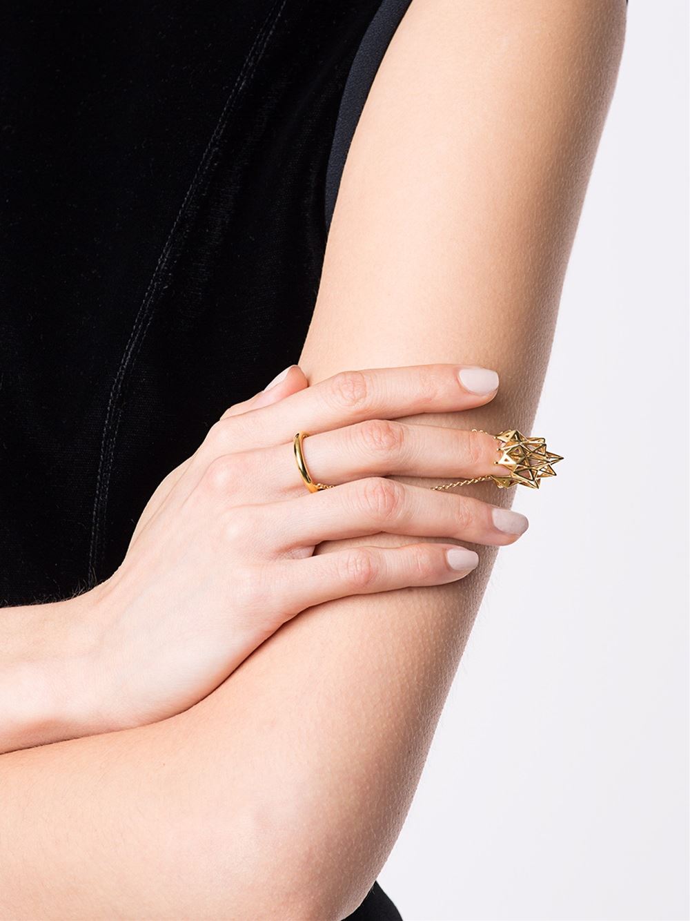 Stella Thimble Gold Ring